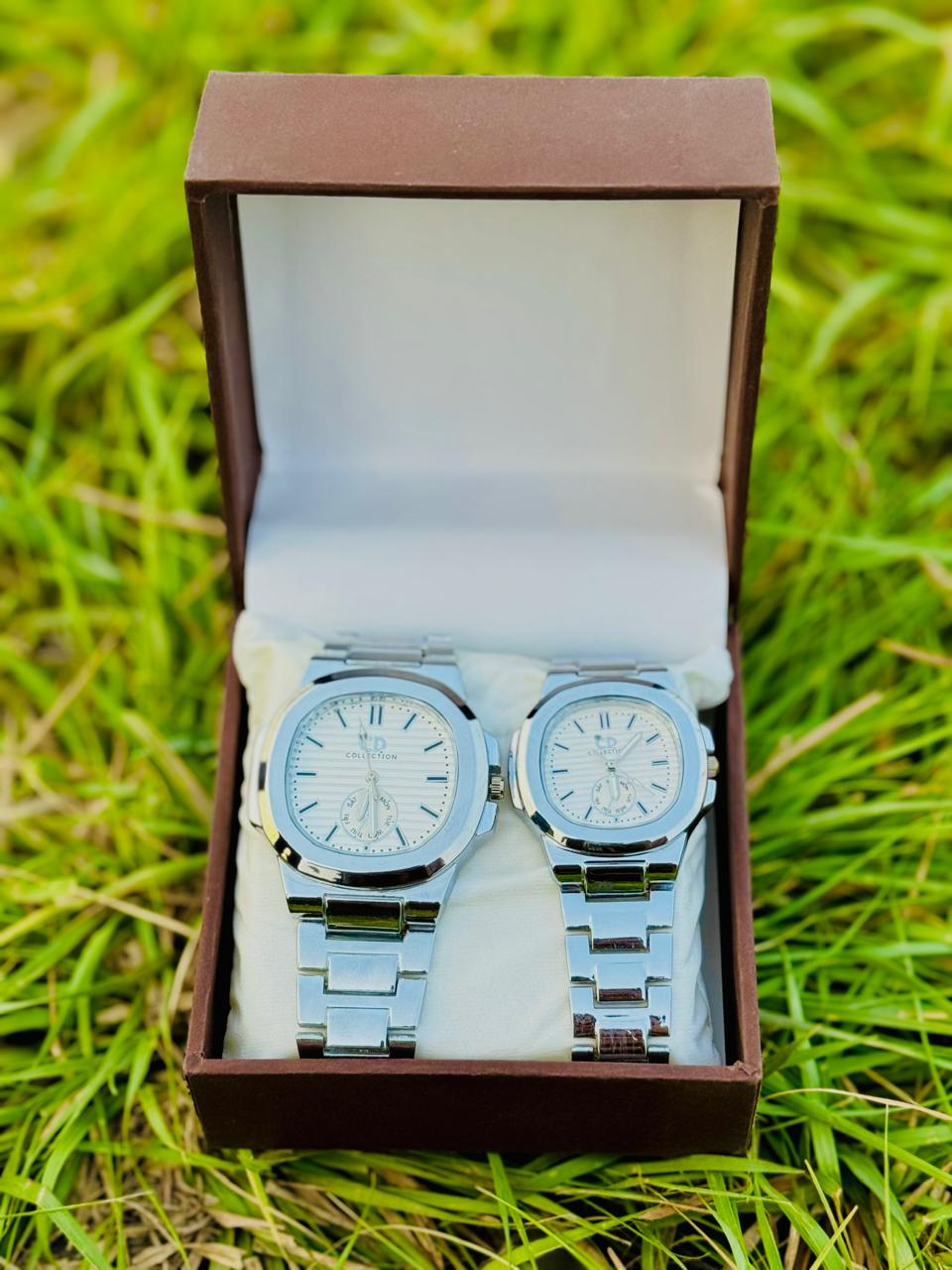 Premium High Quality Couple (2) Watches – Together in Time, Forever in Love ⌚