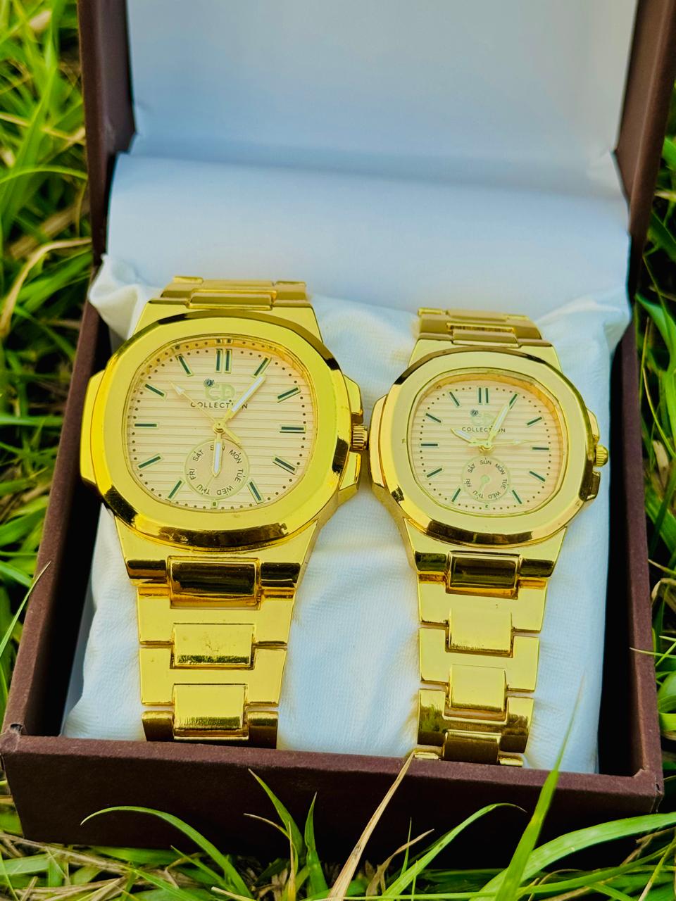 Premium High Quality Couple (2) Watches – Together in Time, Forever in Love ⌚