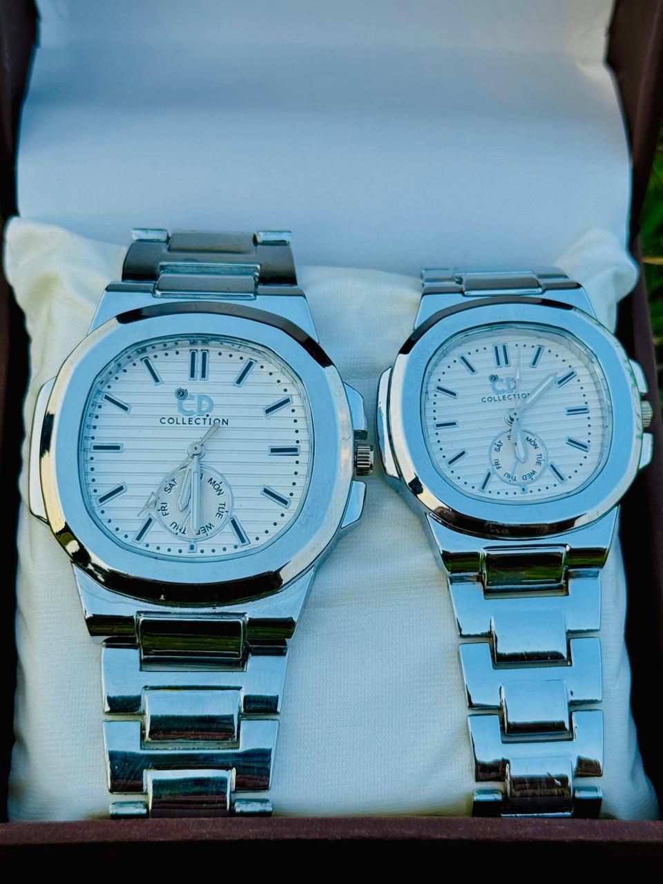 Premium High Quality Couple (2) Watches – Together in Time, Forever in Love ⌚